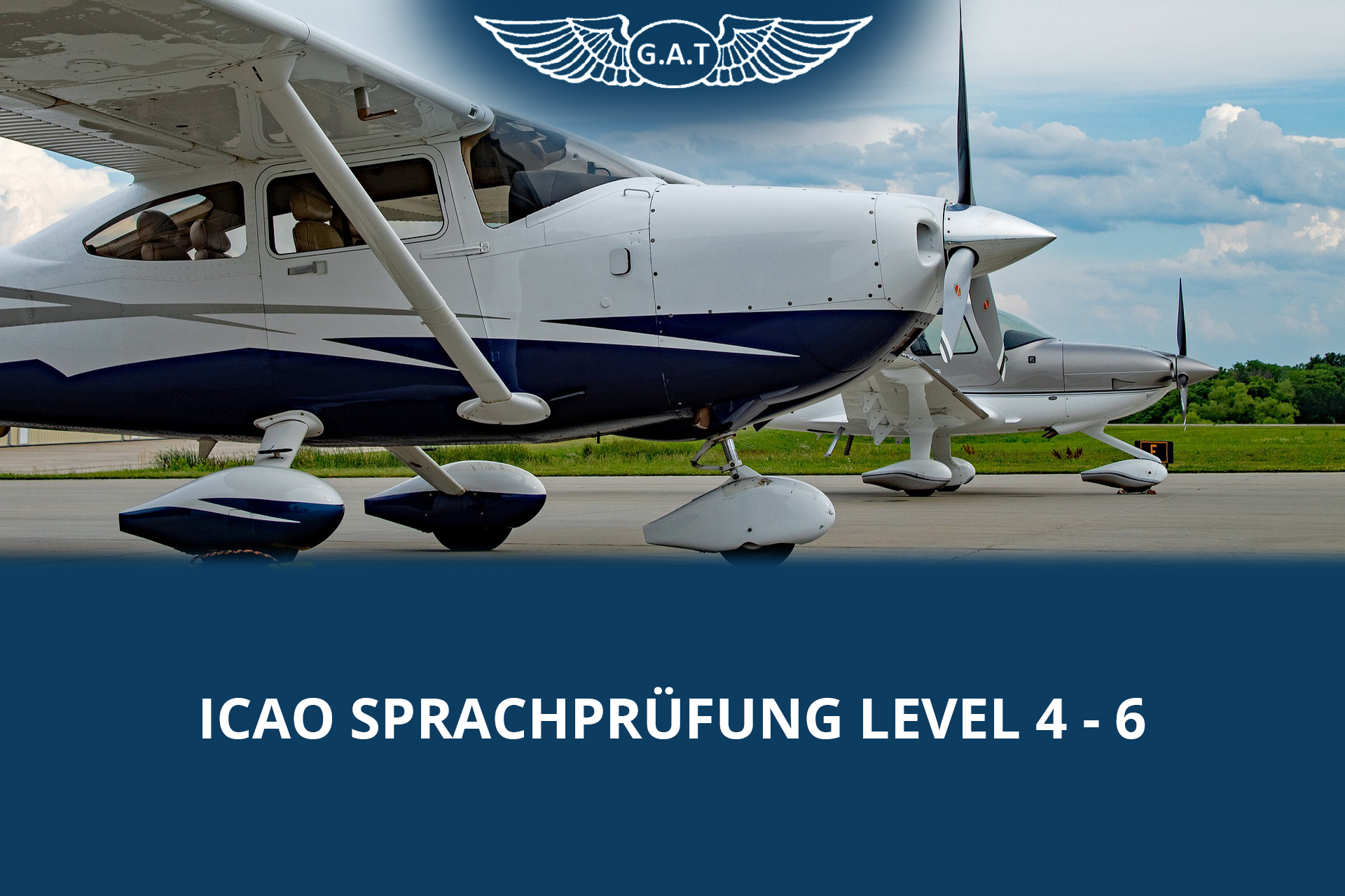 ICAO Sprachprüfung Level 4 - 6 | Online